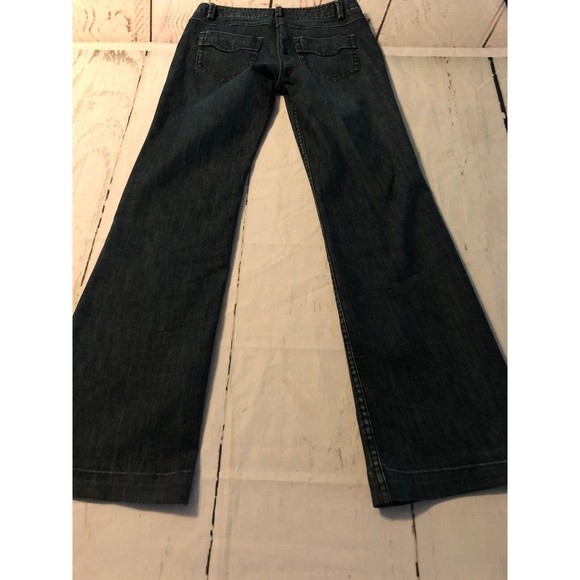 Anthropologie Louie Women's Jeans Boot Cut Distressed Size 27 X 31 - Picture 6 of 9